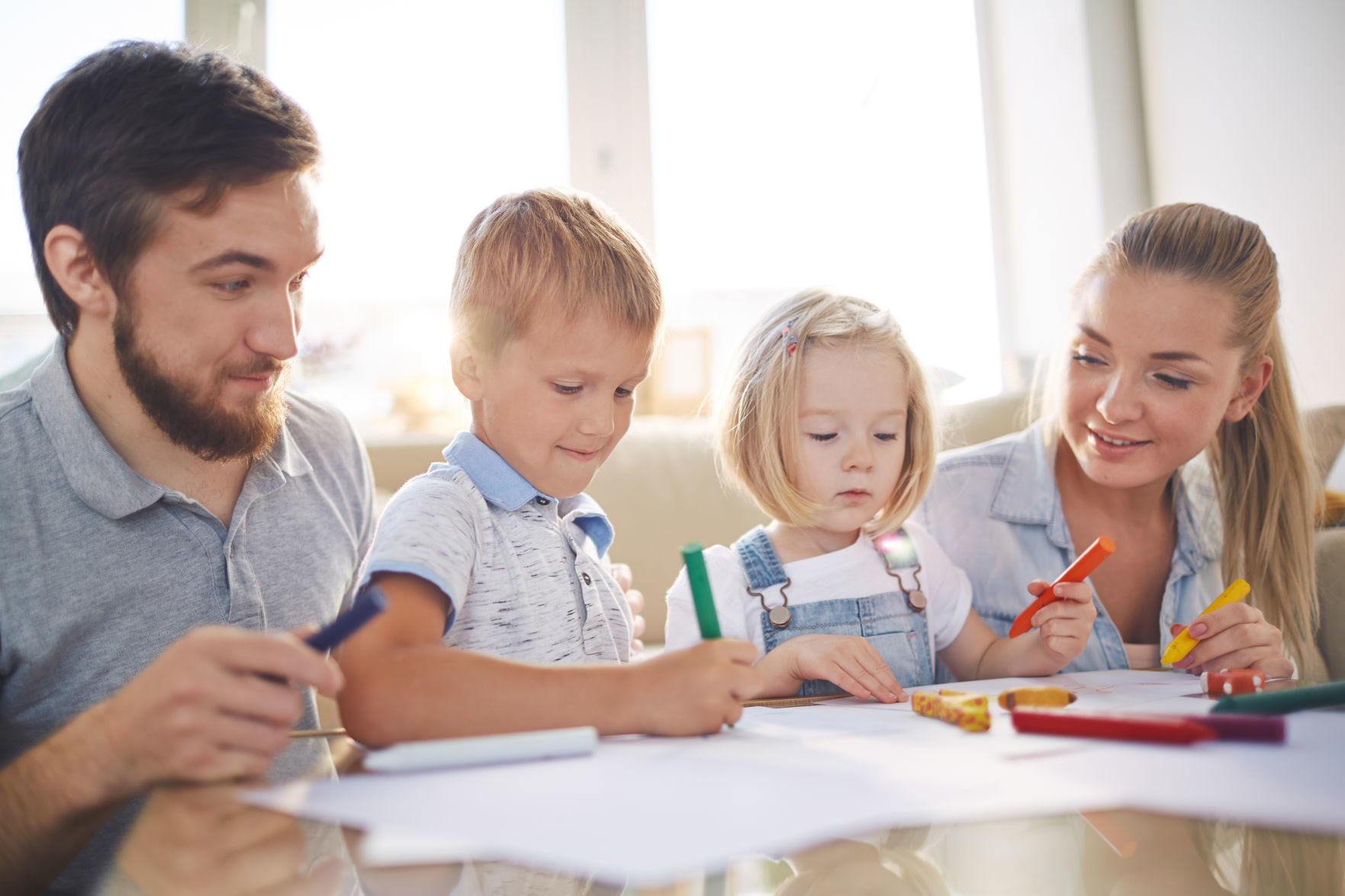 Remain calm and reassuring when talking to children about the coronavirus.